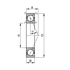 B7014-E-T-P4S - Spindle bearings - Wuxi Pairui Precision Bearing Co., Ltd.